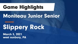 Moniteau Junior Senior  vs Slippery Rock  Game Highlights - March 3, 2021