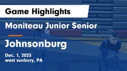 Moniteau Junior Senior  vs Johnsonburg  Game Highlights - Dec. 1, 2023