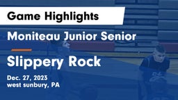 Moniteau Junior Senior  vs Slippery Rock  Game Highlights - Dec. 27, 2023