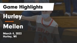 Hurley  vs Mellen Game Highlights - March 4, 2022