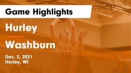 Hurley  vs Washburn  Game Highlights - Dec. 3, 2021
