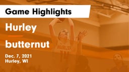 Hurley  vs butternut Game Highlights - Dec. 7, 2021