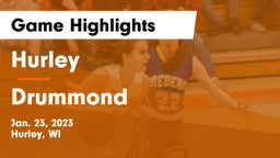 Hurley  vs Drummond  Game Highlights - Jan. 23, 2023