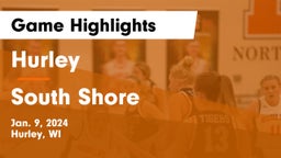 Hurley  vs South Shore  Game Highlights - Jan. 9, 2024