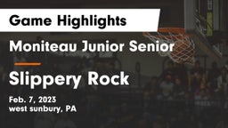 Moniteau Junior Senior  vs Slippery Rock  Game Highlights - Feb. 7, 2023
