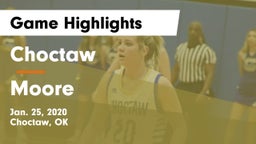 Choctaw  vs Moore  Game Highlights - Jan. 25, 2020