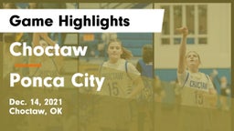 Choctaw  vs Ponca City  Game Highlights - Dec. 14, 2021