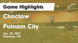 Choctaw  vs Putnam City  Game Highlights - Jan. 28, 2022