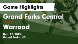 Grand Forks Central  vs Warroad  Game Highlights - Dec. 27, 2023