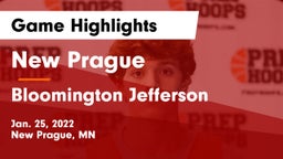 New Prague  vs Bloomington Jefferson  Game Highlights - Jan. 25, 2022