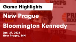 New Prague  vs Bloomington Kennedy  Game Highlights - Jan. 27, 2022