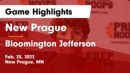 New Prague  vs Bloomington Jefferson  Game Highlights - Feb. 25, 2022