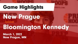 New Prague  vs Bloomington Kennedy  Game Highlights - March 1, 2022