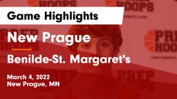 New Prague  vs Benilde-St. Margaret's  Game Highlights - March 4, 2022
