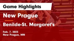 New Prague  vs Benilde-St. Margaret's  Game Highlights - Feb. 7, 2023