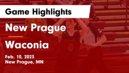 New Prague  vs Waconia  Game Highlights - Feb. 10, 2023