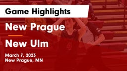New Prague  vs New Ulm  Game Highlights - March 7, 2023