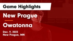New Prague  vs Owatonna  Game Highlights - Dec. 9, 2023