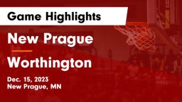 New Prague  vs Worthington  Game Highlights - Dec. 15, 2023