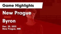 New Prague  vs Byron  Game Highlights - Dec. 20, 2023