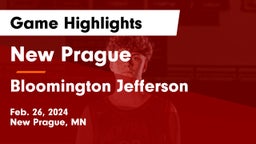 New Prague  vs Bloomington Jefferson  Game Highlights - Feb. 26, 2024