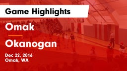 Omak  vs Okanogan Game Highlights - Dec 22, 2016
