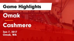 Omak  vs Cashmere  Game Highlights - Jan 7, 2017
