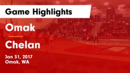 Omak  vs Chelan Game Highlights - Jan 31, 2017