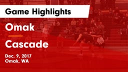 Omak  vs Cascade  Game Highlights - Dec. 9, 2017