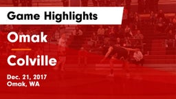 Omak  vs Colville  Game Highlights - Dec. 21, 2017