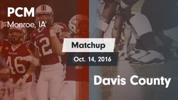 Matchup: PCM  vs. Davis County 2016