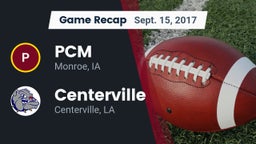 Recap: PCM  vs. Centerville  2017