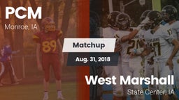 Matchup: PCM  vs. West Marshall  2018
