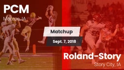 Matchup: PCM  vs. Roland-Story  2018