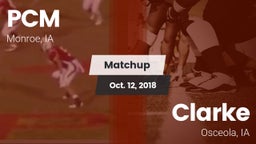 Matchup: PCM  vs. Clarke  2018