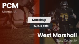 Matchup: PCM  vs. West Marshall  2019