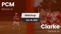 Matchup: PCM  vs. Clarke  2019