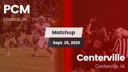 Matchup: PCM  vs. Centerville  2020