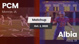 Matchup: PCM  vs. Albia  2020