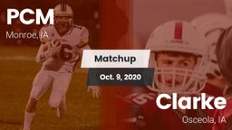 Matchup: PCM  vs. Clarke  2020