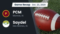 Recap: PCM  vs. Saydel  2020