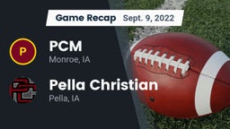 Recap: PCM  vs. Pella Christian  2022