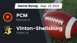 Recap: PCM  vs. Vinton-Shellsburg  2023