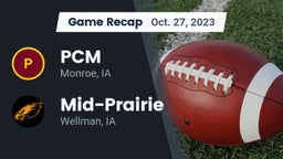 Recap: PCM  vs. Mid-Prairie  2023