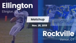 Matchup: Ellington High vs. Rockville  2019