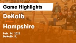 DeKalb  vs Hampshire  Game Highlights - Feb. 24, 2023