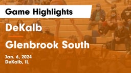 DeKalb  vs Glenbrook South  Game Highlights - Jan. 6, 2024