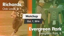 Matchup: Richards  vs. Evergreen Park  2016