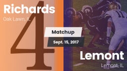 Matchup: Richards  vs. Lemont  2017