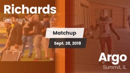 Matchup: Richards  vs. Argo  2018